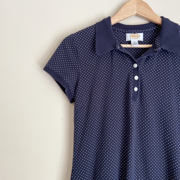 Talbots Navy Polka Dot Dress - Picture 7 of 7